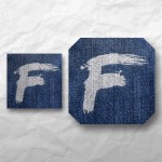 Letters - Painted Denim 1