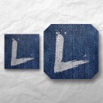 Letters - Painted Denim 1
