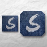 Letters - Painted Denim 1