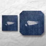 Letters - Painted Denim 1