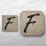 Letters - Linen Texture 1