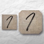 Letters - Linen Texture 1