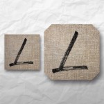 Letters - Linen Texture 1