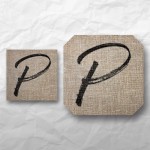 Letters - Linen Texture 1