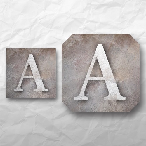 Letters - Neutral Texture 1