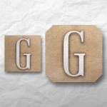 Letters - Neutral Texture 2