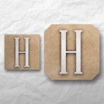 Letters - Neutral Texture 2