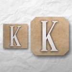 Letters - Neutral Texture 2