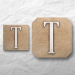 Letters - Neutral Texture 2
