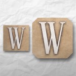 Letters - Neutral Texture 2