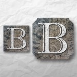 Letters - Stone 4