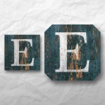 Letters - Weathered Green Wood 1 Letters - Weathered Green Wood 1