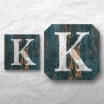 Letters - Weathered Green Wood 1 Letters - Weathered Green Wood 1