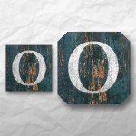Letters - Weathered Green Wood 1 Letters - Weathered Green Wood 1