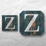 Letters - Weathered Green Wood 1 Letters - Weathered Green Wood 1