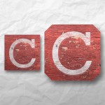 Letters - Weathered Red Wood 1