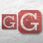 Letters - Weathered Red Wood 1