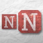Letters - Weathered Red Wood 1