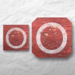 Letters - Weathered Red Wood 1