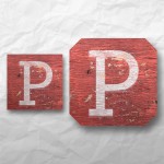 Letters - Weathered Red Wood 1