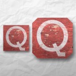 Letters - Weathered Red Wood 1