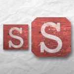 Letters - Weathered Red Wood 1