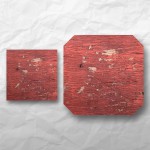 Letters - Weathered Red Wood 1