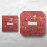 Letters - Weathered Red Wood 1