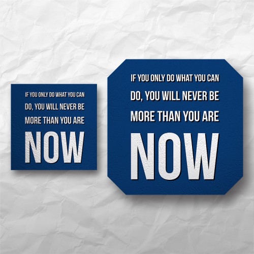 Quote - If you only do what you can do... Quote - If you only do what you can do...